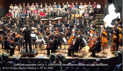 WAZ 2007-11-07 Neujahrskonzert 2008