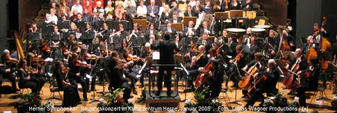 Neujahrskonzert 2005; Foto: Tobias Wagner (01/2005)